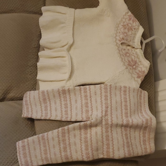 Aspen baby girls sweater matching set - Picture 4 of 5